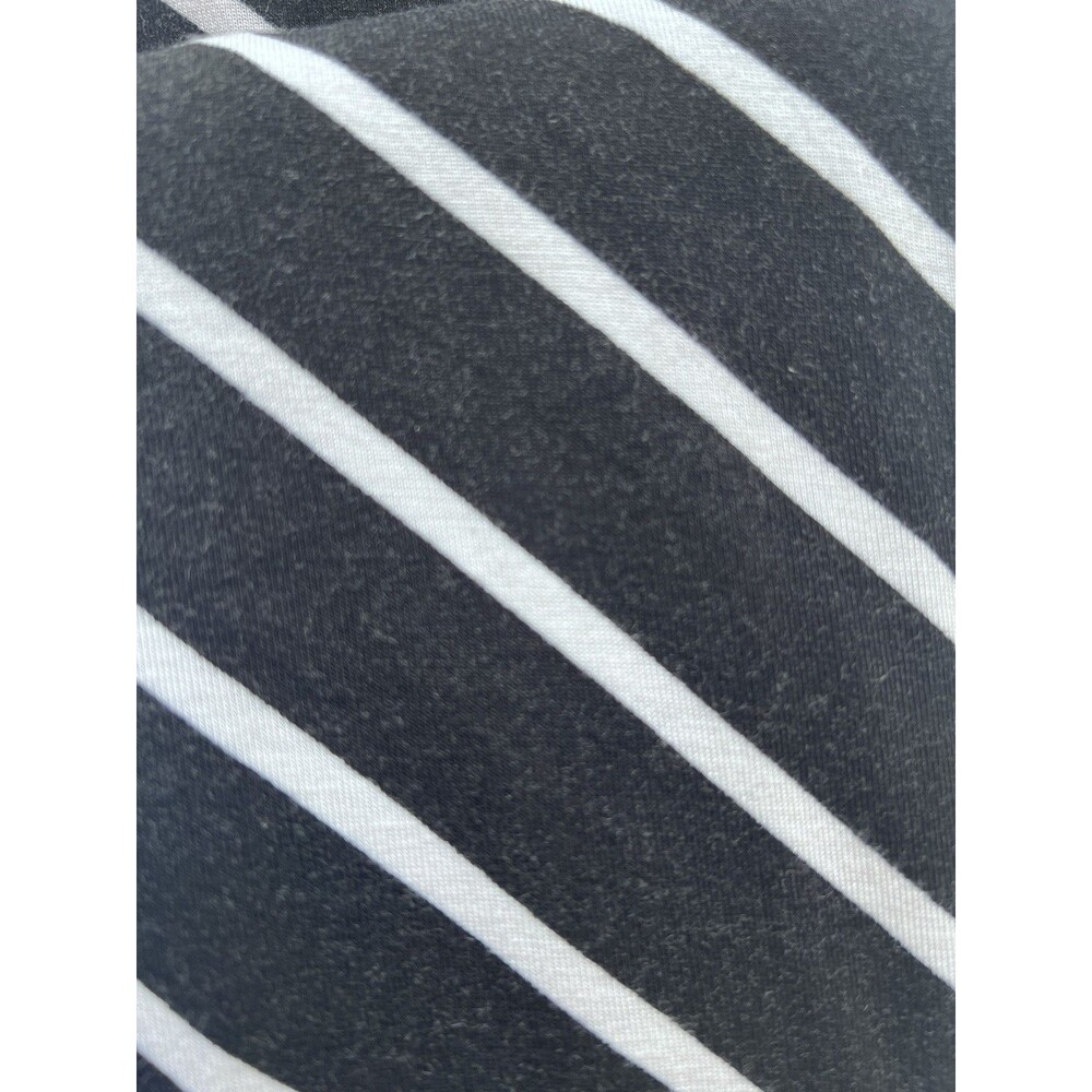 Apt 9 Pencil Skirt XL Black White Chevron Stripe Stretch Slim Midi Lined - Picture 6 of 6